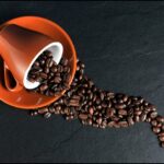 coffee, coffee beans, cup